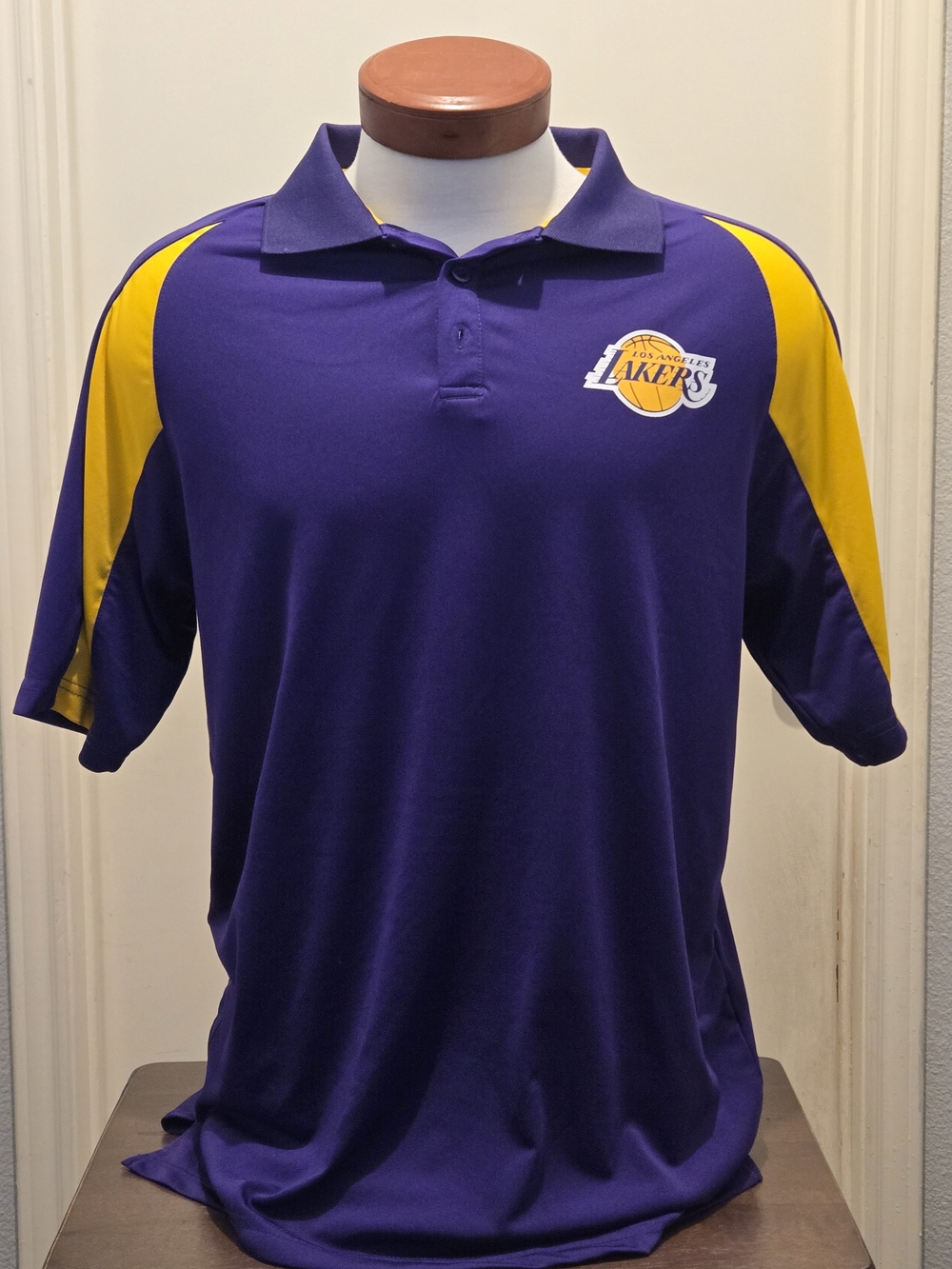 Fanatics Los Angeles Lakers Purple and Gold Polo